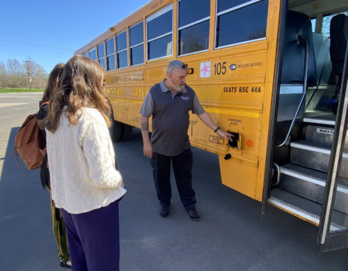 Alexandria Central School Electric School Bus Tour